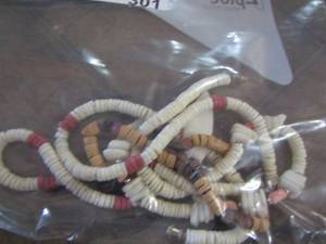 lot 301 image: rock necklace