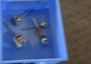 lot 241 image: misc. earrings