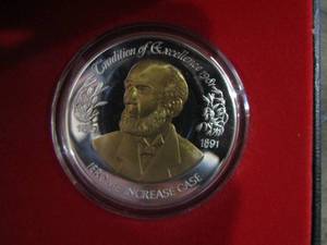 lot 16 image: Tradition of Excellence 1981 JEROME INCREASE CASE Coin