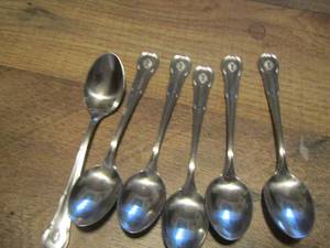 lot 456 image: Cromargan Germany qty 6 spoons