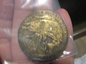lot 457 image: NAFC Collectors medallion muskie collectors series