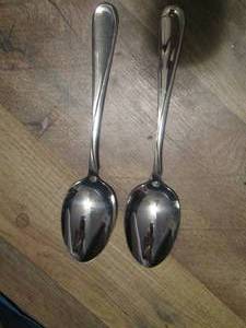 lot 383 image: Oneida Canada serving spoons