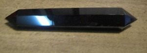 lot 368 image: black crystal 3 12  length