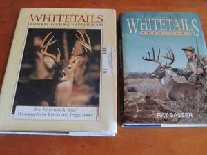 lot 75 image: A WhiteTails behavior ecology book, Texas Whitetails 1993 -1994  Ray  Sasser book