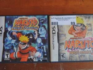 lot 89 image: Nintendo naruto ninja destiny  ninja 3 , dssd cards