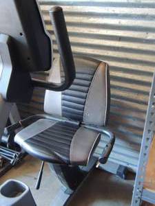 lot 20 image: NordicTrack black and grey exercise bike