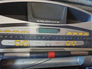 lot 28 image: Golds Gym Treadmill