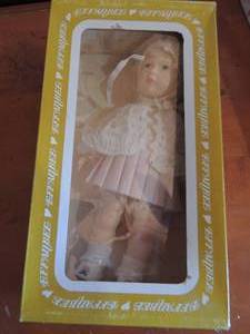 lot 132 image: Effenbee baby doll in box