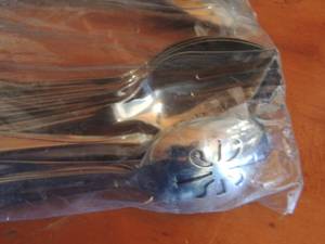 lot 141 image: International stainless serving pieces