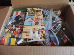 lot 432 image: box of various legos