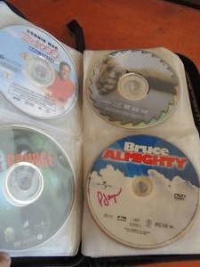 lot 435 image: cd holder with various movies