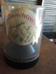 lot 440 image: Signed baseball