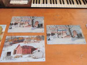 lot 181 image: Metal wall signs