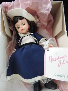lot 346 image: MADAME ALEXANDER DOLL - BONNIE BLUE RIDING  13644  SCARLETT SERIES  8   IN BOX