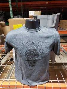 lot 39 image: Aprox 18 DSG Arms Hold Fast Shirts - Grey.  Misc Sizes.  See Decription For Sizes & Quantities.  Bins are NOT Included.