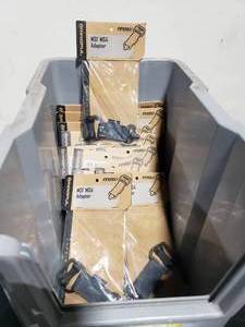 lot 52 image: MAGPUL MS1 MS4 Single Point Dual QD Adapter   Stealth Grey - QUANTITY 19 - BID IS TIMES THE QUANTITY