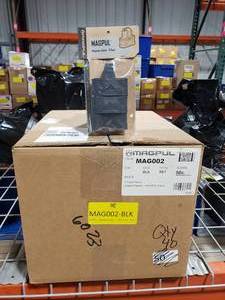 lot 64 image: MAGPUL Pull Assist 3 Pack 7.62   Black - QUANTITY 40 - BID IS TIMES THE QUANTITY