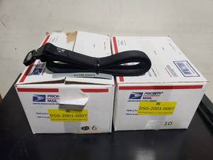 lot 86 image: Case of 10 DSG Alpha Black Belts 1.5 Wide, Size XL (40-44 Waist) - QUANTITY 2 - BID IS TIMES THE QUANTITY