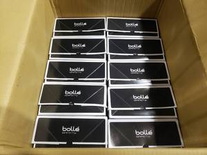 lot 90 image: Case of 100 DSG Bolle Tryon ShootingSafety Glasses CSP   BlackTan.  10 Boxes  10 Glasses Per Box