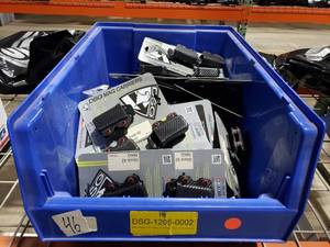 lot 118 image: Lot of 46 DSG Arms HR for Glock� 42 Mag Carrier w Red Hardware