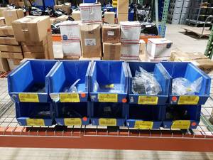 lot 129 image: Large Lot of AR15 Small Parts.  Includes Everyting Pictured.  Includes Bins