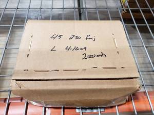 lot 133 image: RELOADING SUPPLIES  Case of 2,000 .45ACP 230 Gr FMJ Bullets