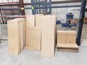 lot 21 image: Large Lot of Long Boxes.  Includes Everything Pictured.
