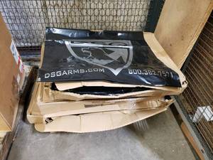 lot 24 image: Large Lot of DSG Arms 24 x 24 Customer Bags.  8 Boxes.  Each Box Has 250 Bags.