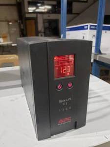 lot 59 image: APC 1300 Back-UPS Universal Power Supply Battery Backup