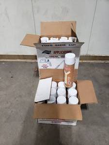 lot 94 image: 2 Boxes of White Striping Paint & Marking Chalk