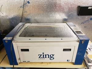 lot 172 image: Epilog Zing 50 Watt Laser w Manual & Replacement Parts