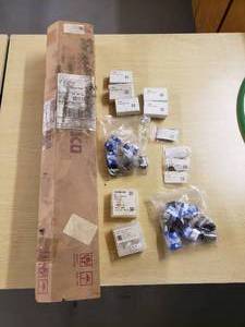 lot 176 image: Lot of Misc Laser Replacement Parts