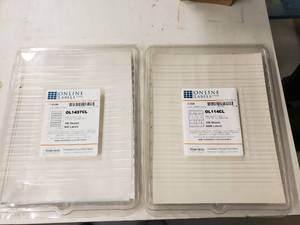 lot 184 image: 2 packs of Clear Gloss Labels for Laser