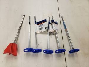 lot 191 image: Lot of 6 1-Gallon Paint Mixers