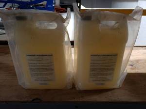 lot 224 image: Lot of 2 Powerbright Pretreatment Liquid for Anajet Printer.  1 Gallon Each.