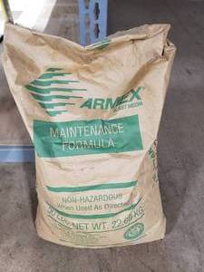 lot 226 image: 50lb Bag of Armex Blast Media Maintenance Formula