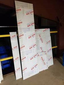 lot 244 image: Very Large Lot of Aluplast ACM Aluminum Composite Panels.  Misc Sizes.  See Pics for Everything Included.