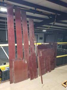 lot 251 image: Large Lot of Natural Finished High Temp Phenolic Laminate