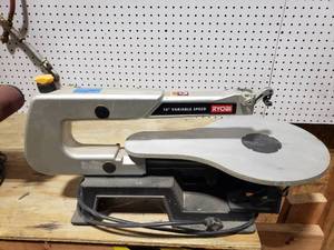 lot 274 image: Ryobi 16 Variable Speed Scroll Saw.  Model SC164VS