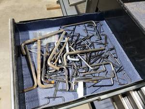 lot 284 image: Large Lot of Hex Keys