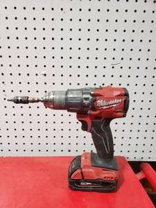 lot 291 image: Milwaukee Fuel Hammer DrillDriver.
