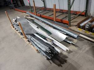 lot 469 image: Large Pallet of Misc Pipes & More.  BUYER TAKES ALL