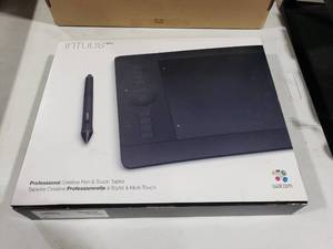 lot 499 image: Wacom Intuos Pro Pen & Touch Graphics Tablet.  Model PTH-651