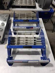 lot 528 image: Lot of 2 Powerseal Tabletop Tape Dispensers