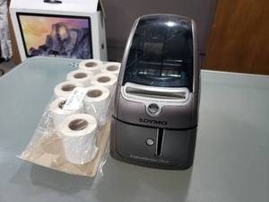 lot 553 image: Dymo LabelWriter Duo, Model 93105