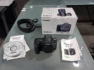 lot 576 image: Canon EOS 6D Camera w Box & Manuals.  Body Only.
