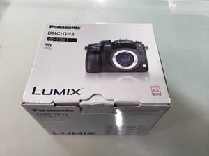 lot 580 image: Panasonic Lumix DMC-GH3 Camera.  Body Only w Manuals, Battery & Power Cord