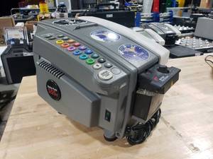 lot 613 image: Better Packages Better Pack 555eS Electronic Tape Dispenser w Automatic Water Applicator & Replacement Heater Assembly
