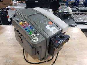 lot 614 image: Better Packages Better Pack 555eS Electronic Tape Dispenser w Automatic Water Applicator & Replacement Heater Assembly