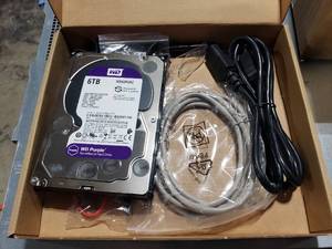 lot 621 image: WD Purple 6TB Surveillance Hard Drive